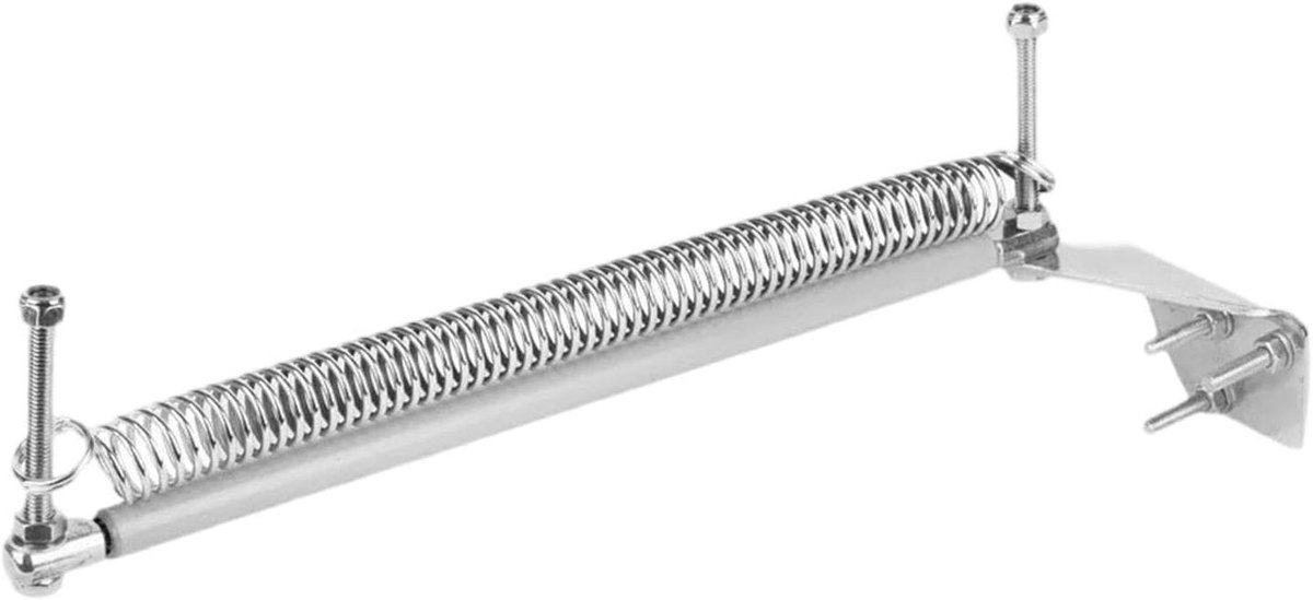 Automatische Raamopener - Kas Ventilator - Gewassen Beschermen - Temperatuur Geregeld - 31 x 5 cm - Zilver