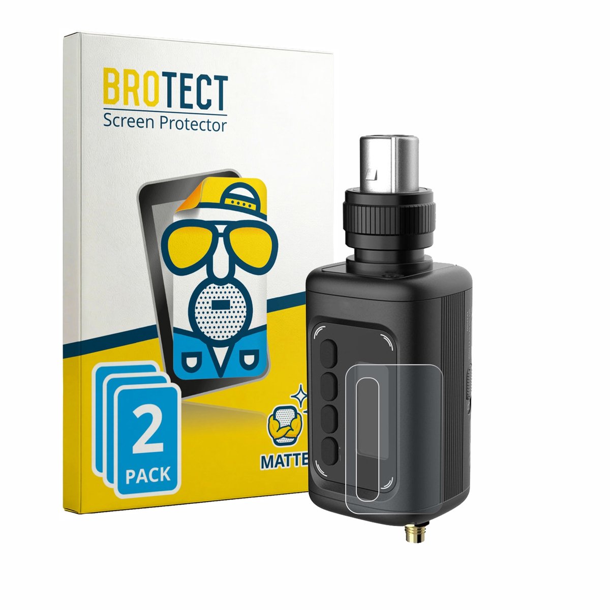 BROTECT - Screenprotector voor Deity THEOS DXTX - Folie Beschermfolie matte 2 Stuks