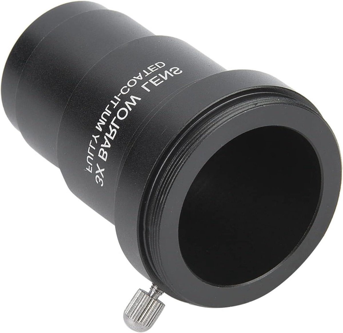 Generic Barlow-lens 3X Hoge Kwaliteit Volledig Multi-gecoat Metaal voor Astronomische Telescoopoculairs voor Astronomieliefhebbers