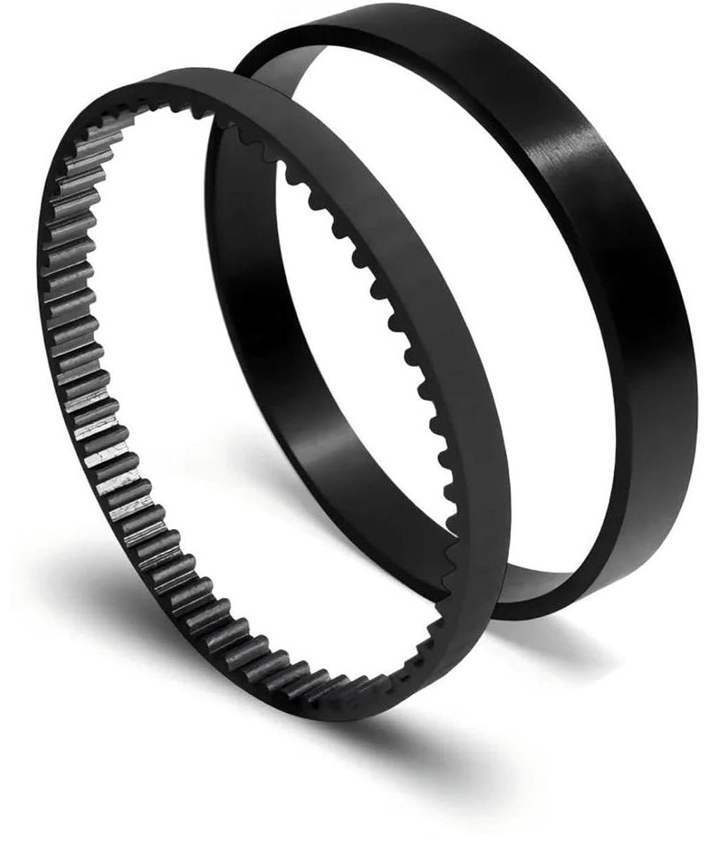 Stofzuigerriem - Reserveband - Vloeren Reinigen - Duurzame Constructie - 2 Stuks - Zwart