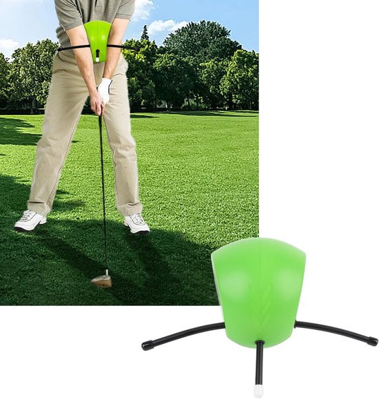 Golf Swing Trainer - Oefenbal - Golf Oefenen - Rechte Arm Techniek - Niet gespecificeerd - Zwart van GOLF — afbeelding 3