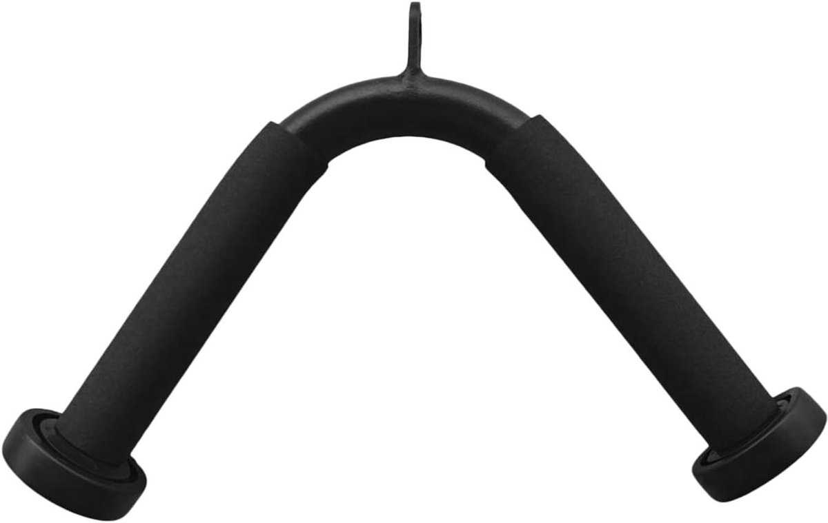 Lat Pulldown Bar - V-vorm handvat kabel machine - Kracht training - Ergonomisch anti-slip ontwerp - 27 x 20 cm