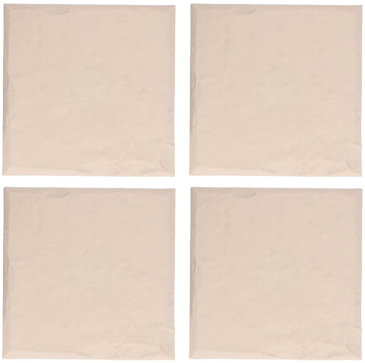Stapstenen Tuinpad - Decoratieve Tuinpadstenen - Gazon Verfraaien - Met Grondpalen - 4 Stuks - Beige