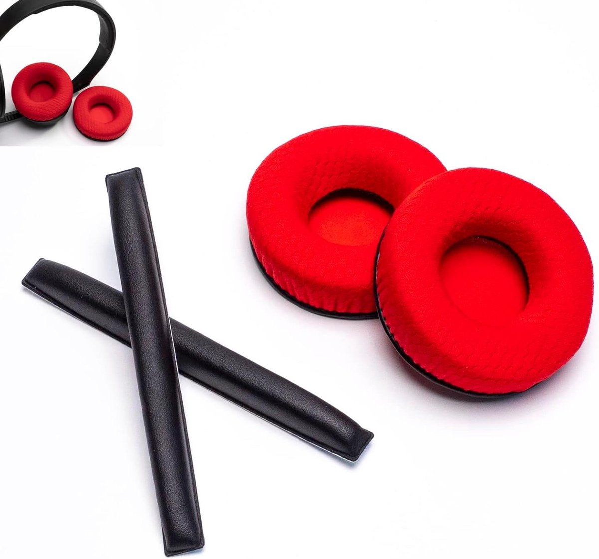 Oorkussens en Hoofdband - Kussen Sets - Hoofdtelefoon Upgrade - Meer dan 20 Kleuren