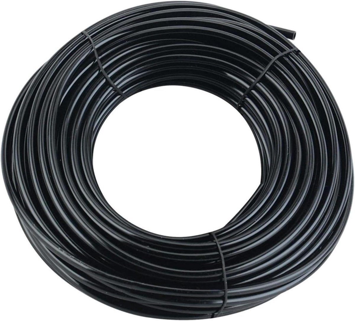 Tuinslang PE - Bewateringsbuis Bevloeiing - Planten Water Geven - Hogedruk Geschikt - 50 meter 12mm - Zwart