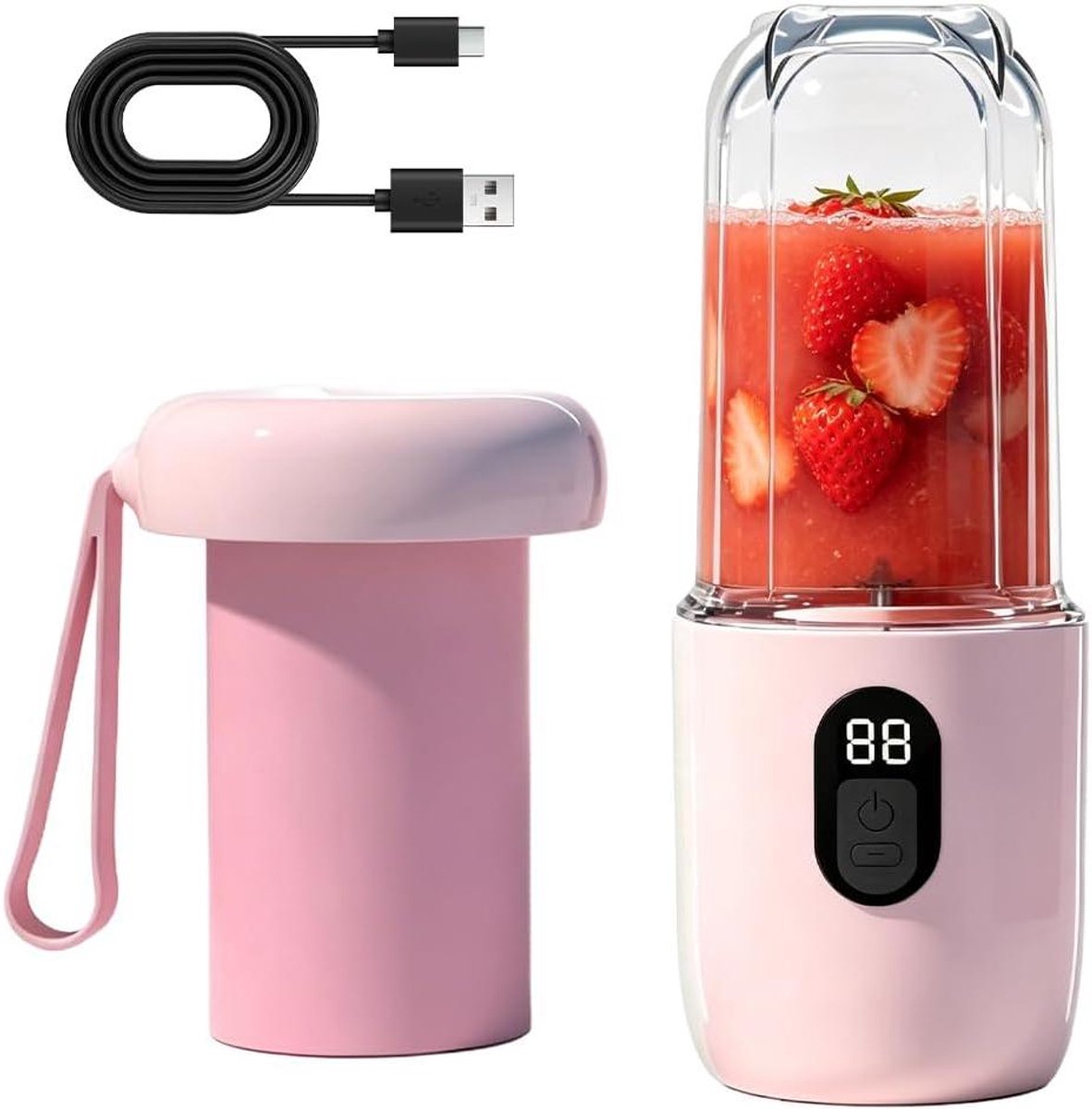 Mini Blender - Smoothie Maker - Draagbare Blender - Ontbijt