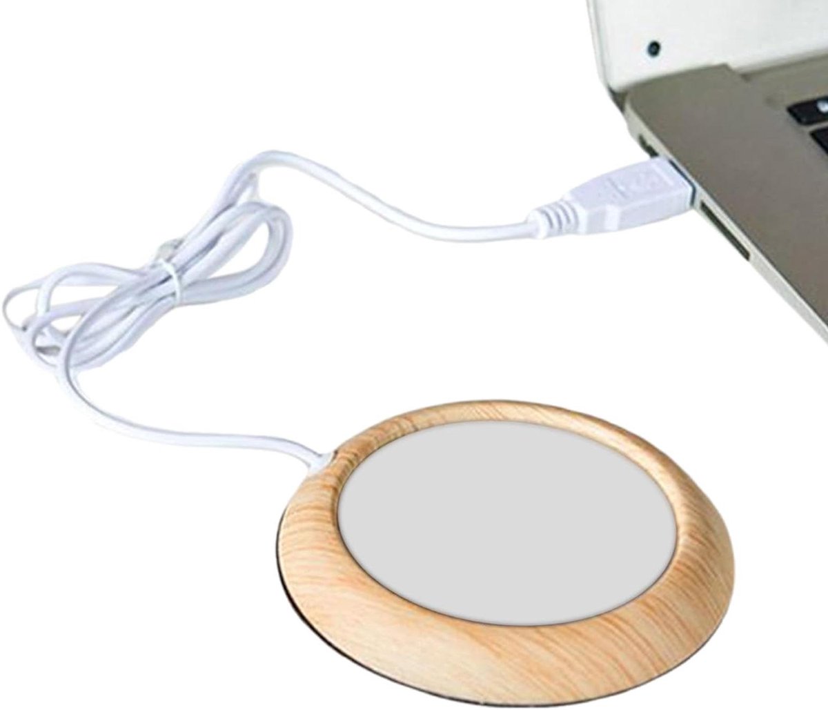 Mok Warmer - Verwarmingsplaat - Dranken Warm Houden - Intelligente Temperatuurregeling - 10.3 cm - Meerkleurig