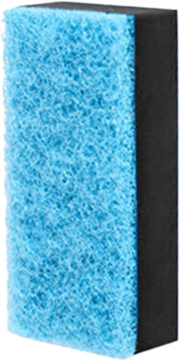 Reinigingspad Autoruiten - Glasreiniger Pad - Streeploos Reinigen - Sterke Reinigingskracht - 10x5x5 cm - Blauw