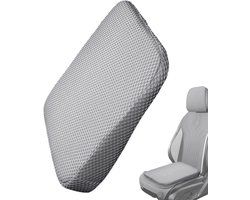 Stoelverhoger Volwassenen - Zitkussen - Comfortabel Rijden - Verhoogde Zithoogte - 40x36x6cm - Grijs
