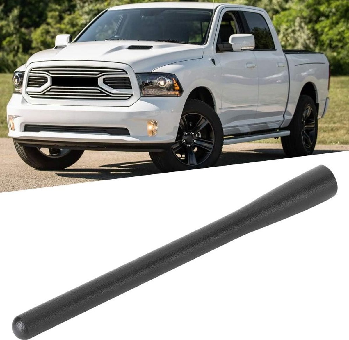 Vervangende 5-inch aluminium antenne voor radio-signaal, geschikt voor RAM 1500, 2500 en 3500, auto-accessoires voor betere ontvangst