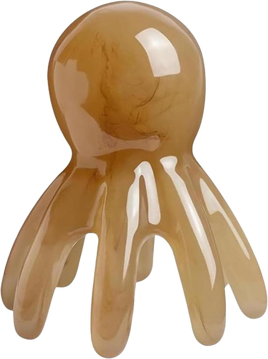 Hoofdhuid Massager - Krabber Tool - Ontspanning Thuis - Octopus Klauw Ontwerp - 101 x 68 cm - Grijs