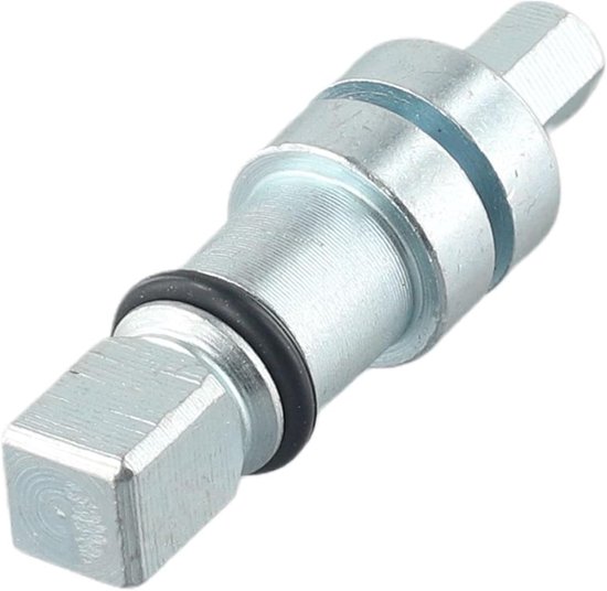 Aandrijfas Koppeling - Reserveonderdeel Mixer - Pasta Maken - CNC Gefreesd - 5 x 1 x 1 cm - Zilverkleurig — afbeelding 2