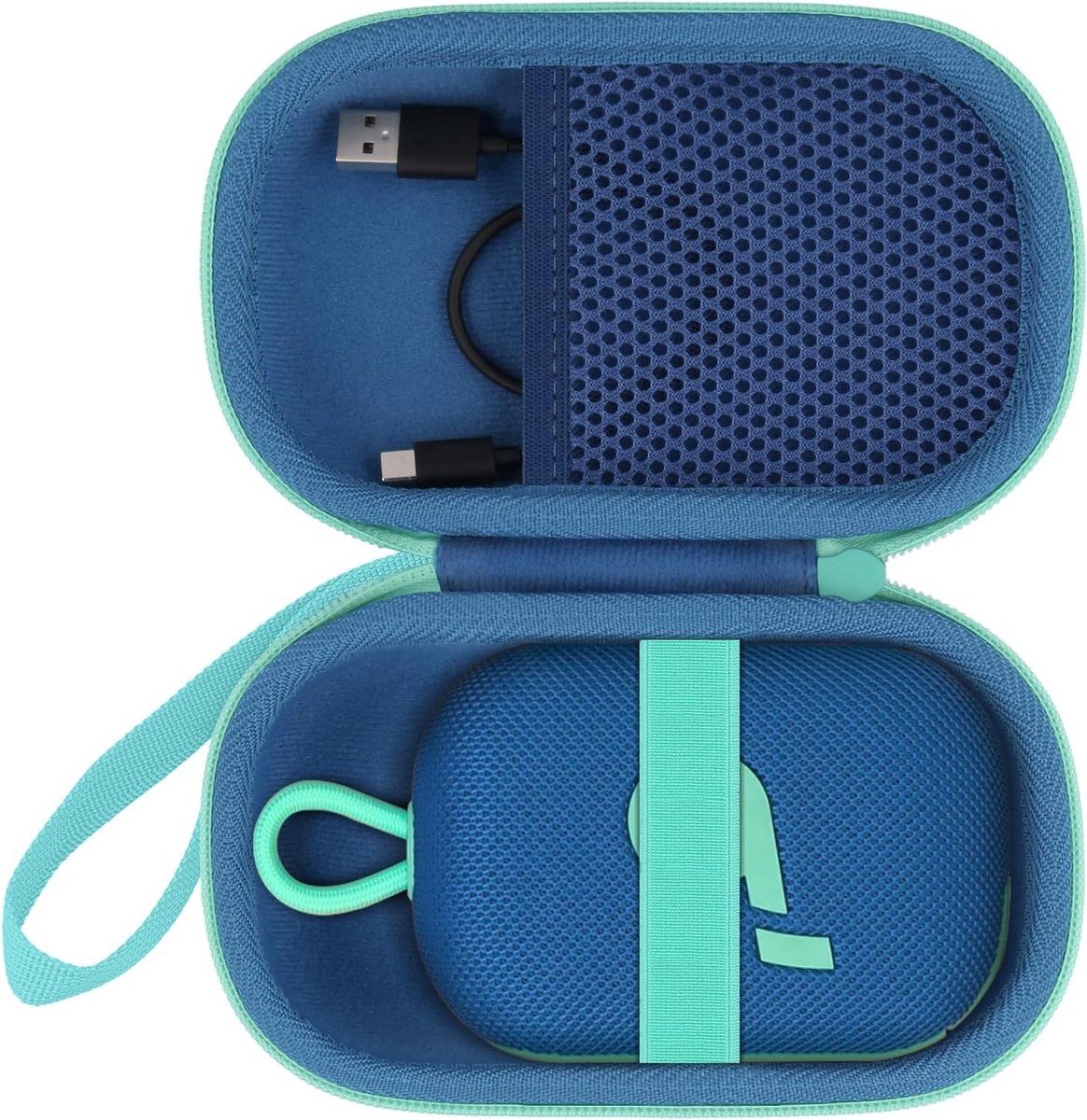 Duurzame Hard Travel Case voor Bluetooth Speaker, Bescherming en Opbergruimte voor Anker Soundcore Select 4