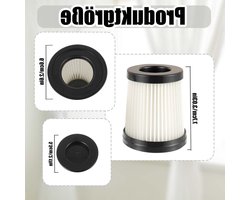 HEPA-filters voor stofzuigers - Geschikt voor Fabuletta, Oraimo en andere modellen - Verbetert luchtkwaliteit en zuigkracht