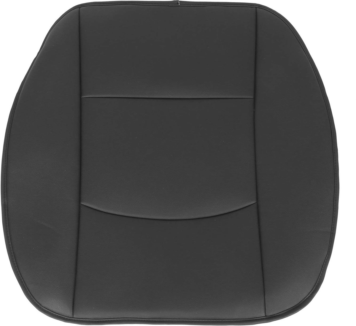 Dailygoody - Autostoelhoezen - PU Leer - Eenvoudig te installeren - Zwart - Voorstoelen - Bescherming voor interieur - Geschikt voor 4-deurs Sedan SUV
