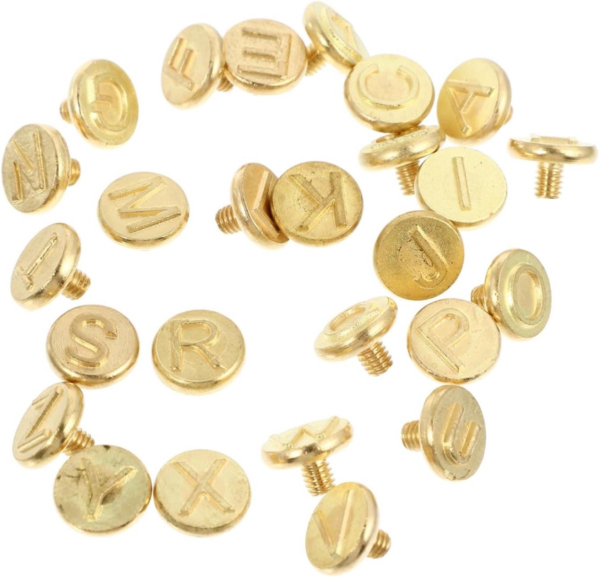 Houtbrandpen Opzetstukken - Graveer Tips - DIY Decoratie - 28-delige Set - 1.1x0.8cm - Goud