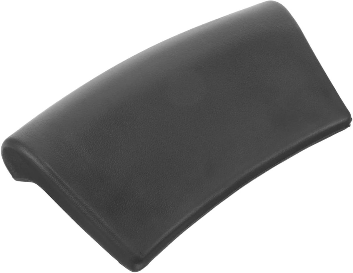 Bad Kussen - Bad Accessoire Neksteun - Ontspannen in Bad - Met Zuignappen - 29 x 16 cm - Zwart