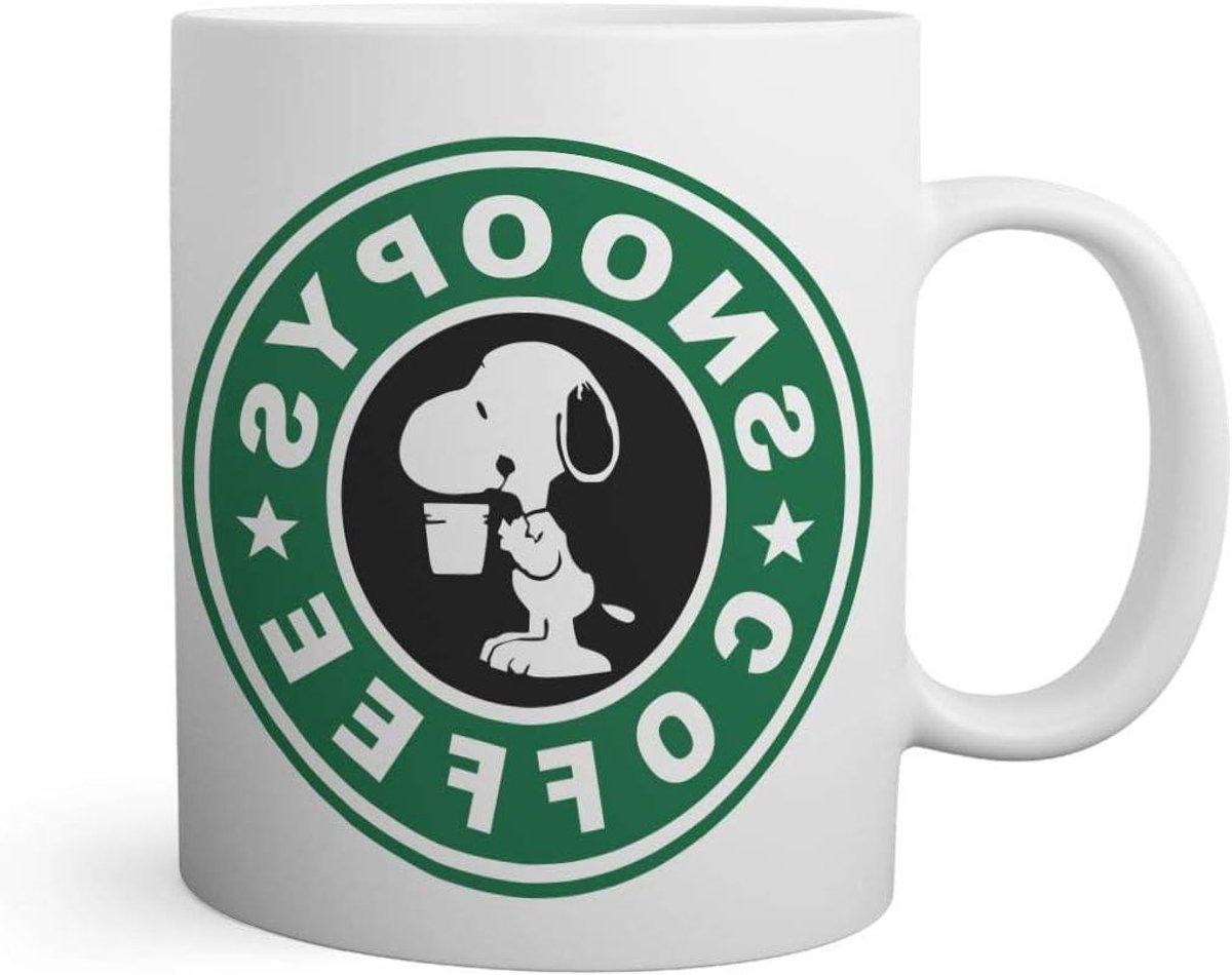Koffiemok - Theemok Mokken - Drinken Koffie - Grappig Ontwerp - 330 ml - Wit