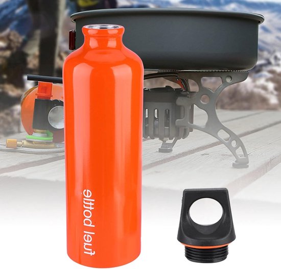 Draagbare Brandstofopslagfles voor Camping - 750ml Gasfles voor Buitenactiviteiten en Kamperen — afbeelding 3