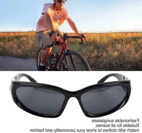 Zonnebrillen, 2 Stuks Zonnebrillen Mode Lichtgewicht Winddicht UV Bescherming Sportbril voor Dagelijks Buitensport — afbeelding 2
