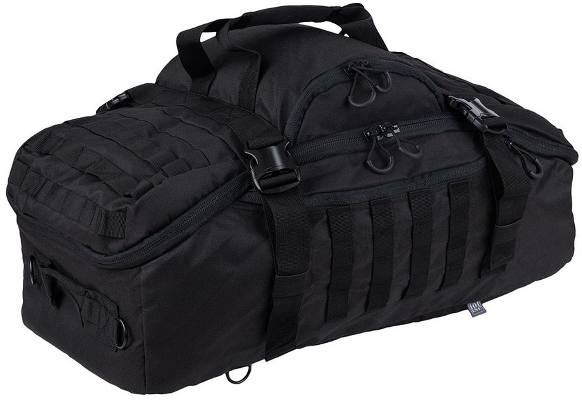 Tactical Weekend tas 45L (3in1) Zwart