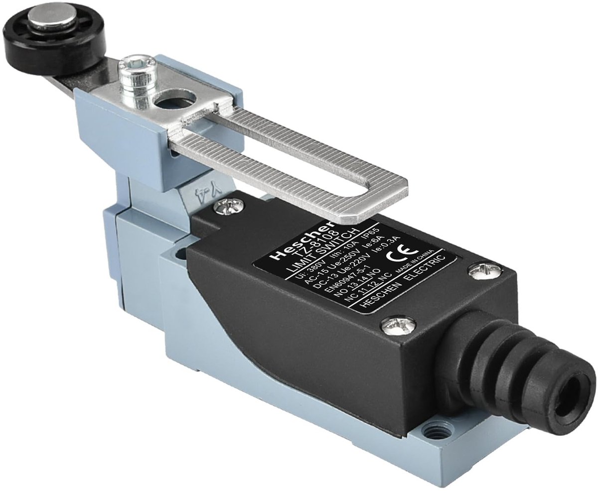 Dailygoody - Limit Switch - Waterdicht en oliebestendig - Blauw - Mill en Plasma - Voor instelbare toepassingen - 10A 250VAC