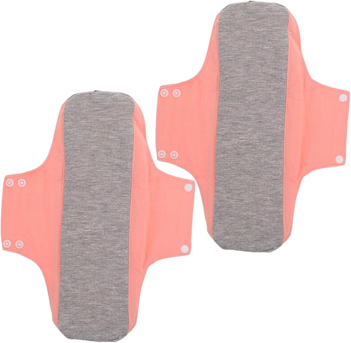 Wasbare Incontinentiepads - Herbruikbare Maandverbanden - Postpartum Zorg - Ultradun Katoen - 28 cm - Roze