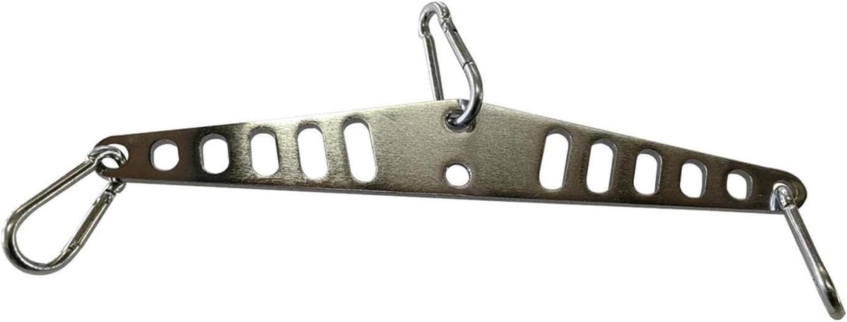 Fitness Handgreep - T-Bar Row - Kracht Training - Verstelbare Greep - 38 cm - Zwart