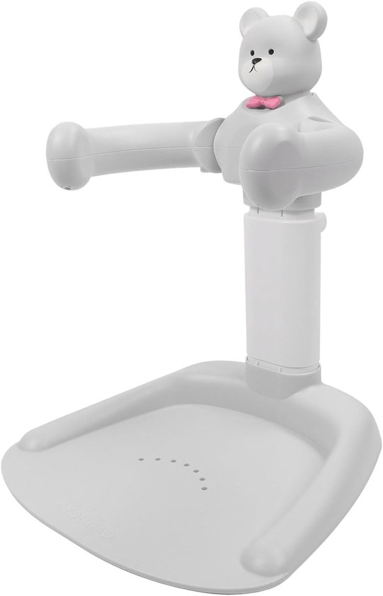 Baby Douche Standaard - Badhulp Peuters - Veilig Baden - Antislip Ontwerp - 43 x 41 x 15 cm - Wit — afbeelding 5