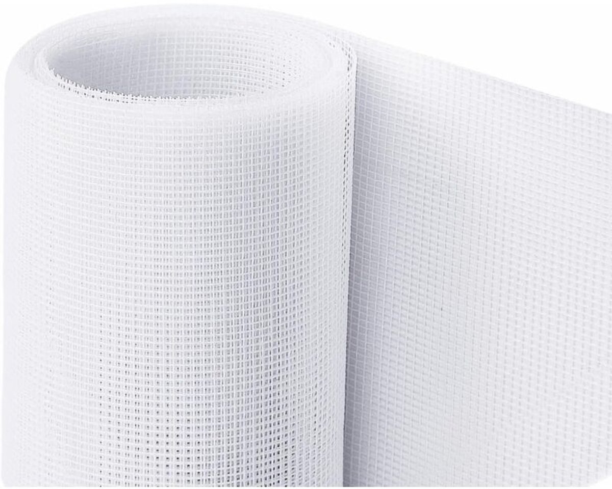 Glasvezel hor geschikt voor ramen 1,2 m x 3 m – Scheurvast – geschikt voor ramen tot 115 cm x 295 cm – Eenvoudig te installeren