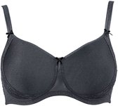 RosaFaia Beautyfull Lace Rose Voorgevormde Bh 5618 Zwart - maat EU 85E / FR 100E