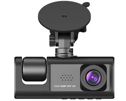 Dual Dash Cam Voor en Achter Camera, 1080P HD Auto Camera Rijden Recorder met 3IN Screen Parking Monitor Loop Opname G-Sensor Nachtzicht Dashboard Camera