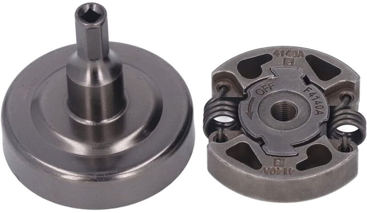 Koppelingssets en koppelingsklokken geschikt voor Stihl FS38, FS40, FS45, FS50, FS55, FS70 en andere series bosmaaiers; accessoires geschikt voor bosmaaiers; tandwielen geschikt voor koppelingsdrums; reserveonderdelen.