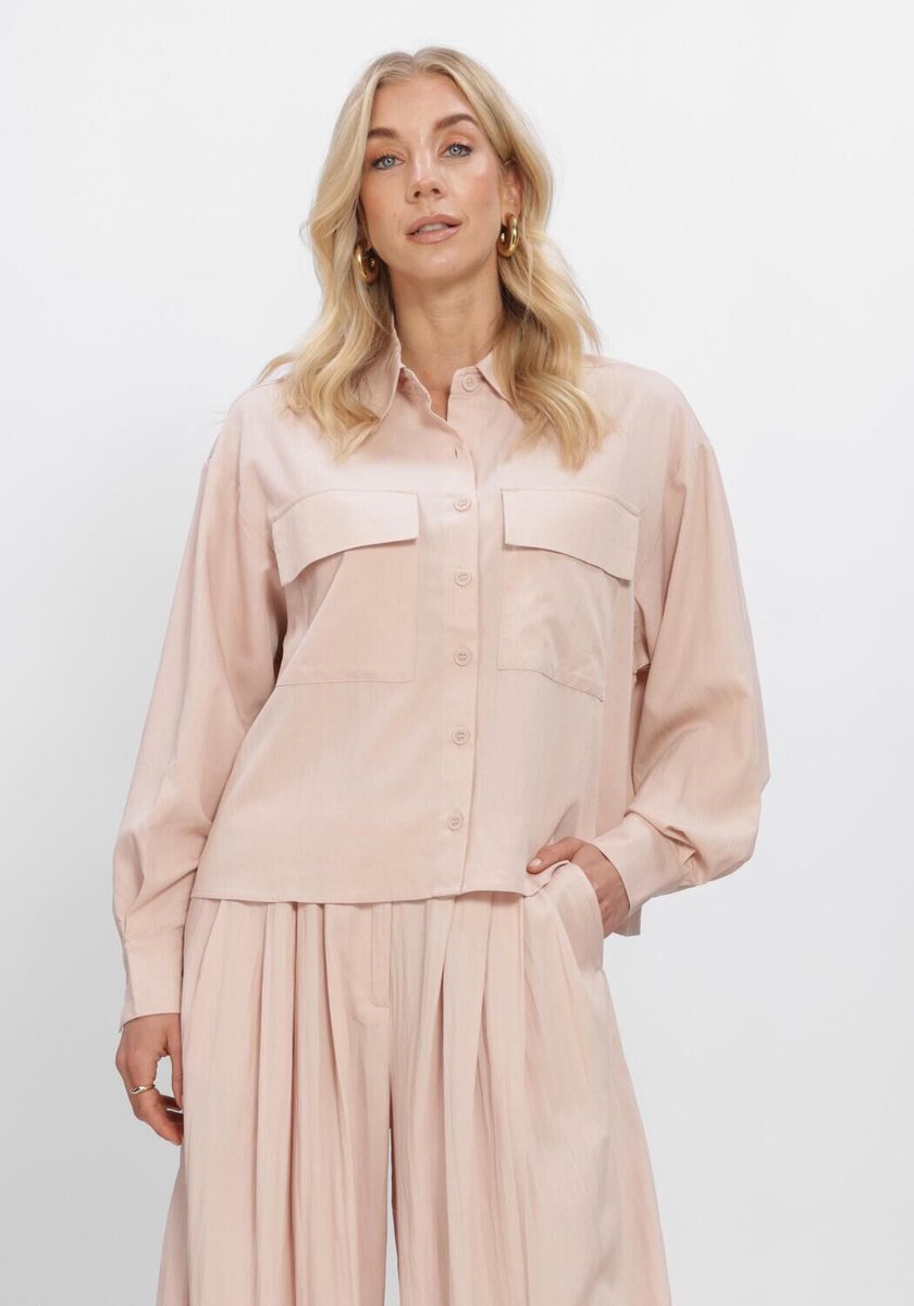 Studio Amaya Loeke Blouse Dames - Jurken - Lichtroze - Maat XL