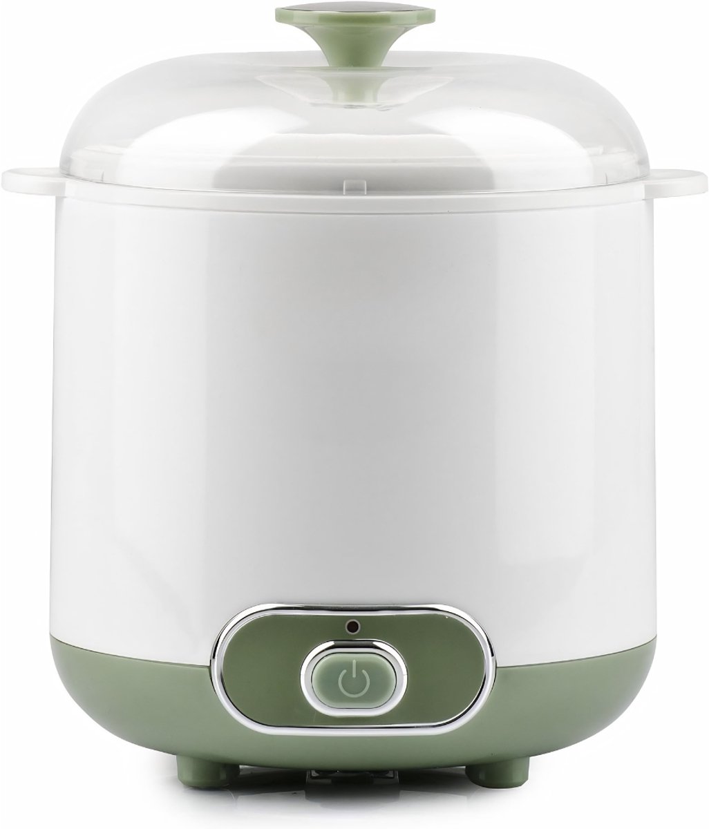 DnA® Yoghurtmaker - Ijsmachine - Yoghurtmachine - Wit-Grijs - 19cm x 17cm x 22cm