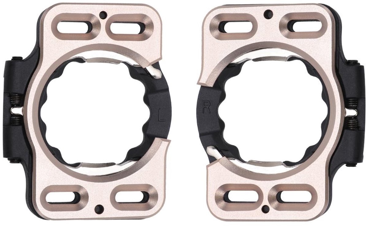 aladdien - Fietspedalen - Lichtgewicht Aluminium Cleats Set - Voor Speedplay Zero - Ideaal voor Racefietsen - Duurzaam en Betrouwbaar - Geschikt voo...