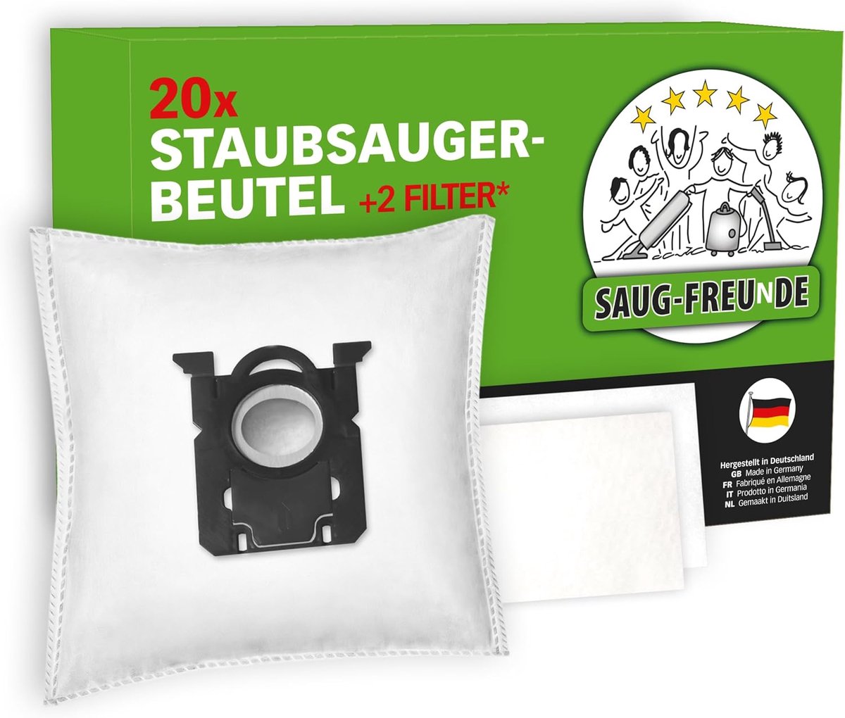 Stofzuigerzakken - Stofzuigerzak - Huishouden Schoonhouden - Perfecte Pasvorm - 10 Stuks - Wit