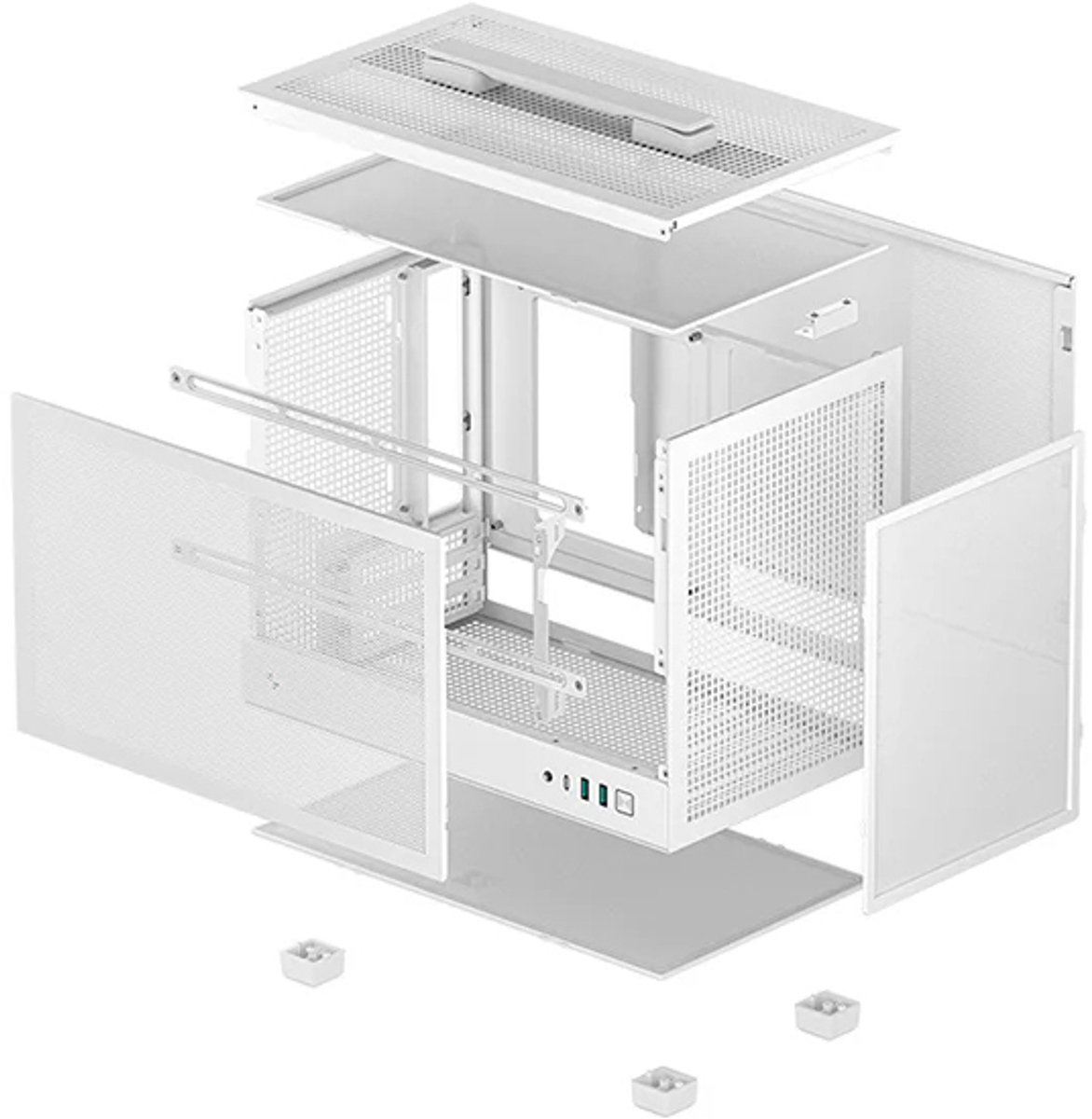 DeepCool CH160 MESH mini tower behuizing