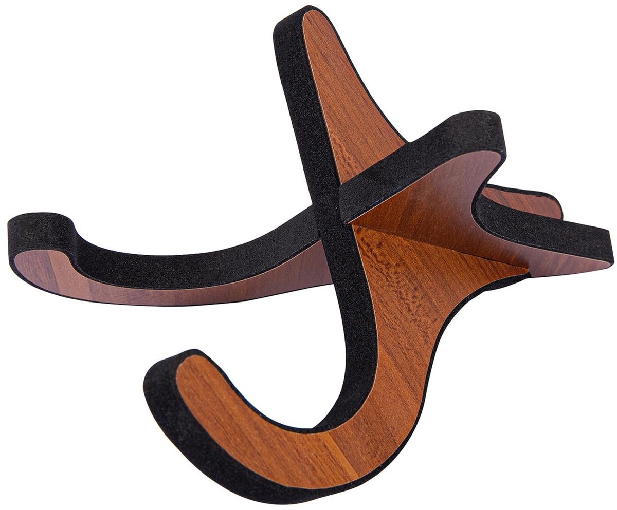 aladdien - Ukulele Statief - Houten instrumentenstandaard - Elegante oplossing - Opvouwbaar - Geschikt voor mandoline en banjo - Perfect voor musici