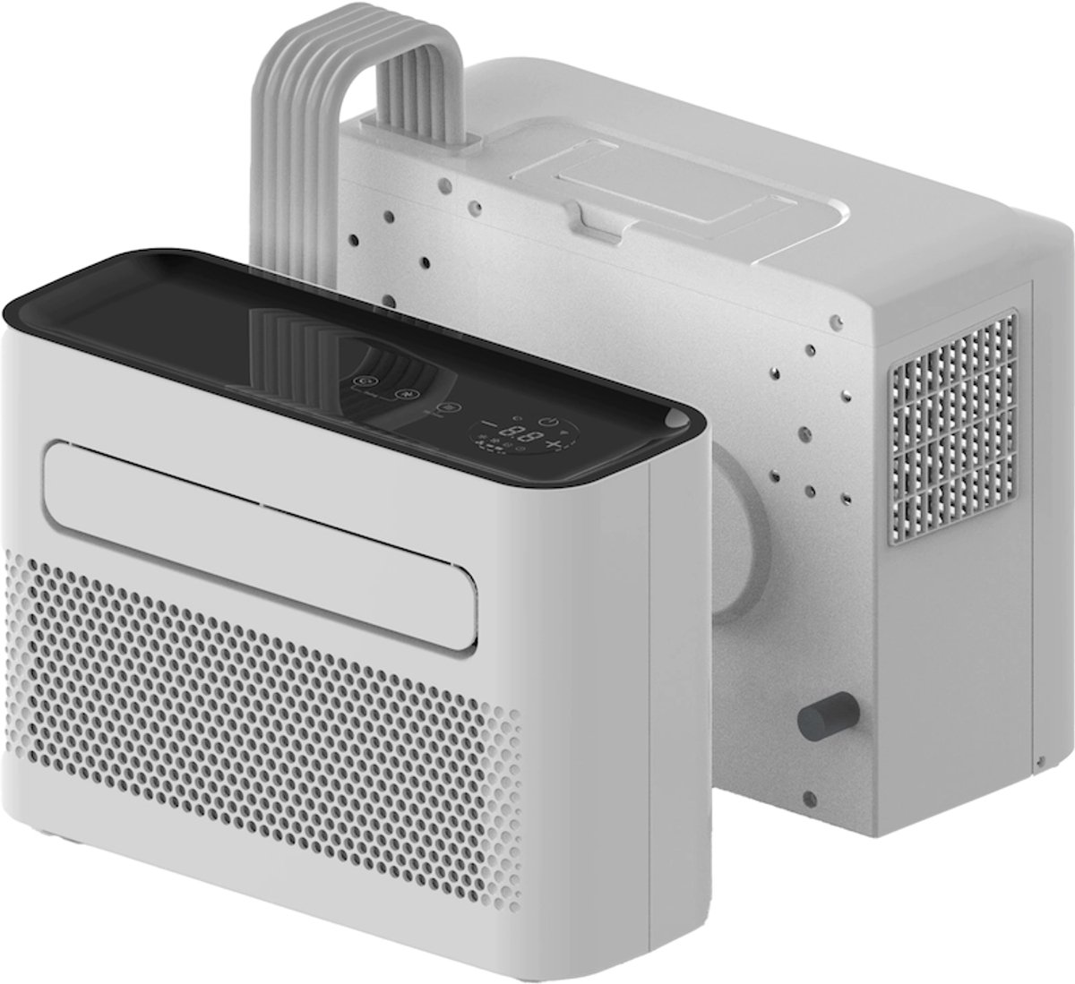 Qlima QSplitMini Mini Split Airco - Koelen & Verwarmen - 1 kW - Wit