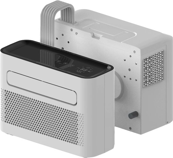 Qlima QSplitMini Mini Split Airco - Koelen & Verwarmen - 1 kW - Wit