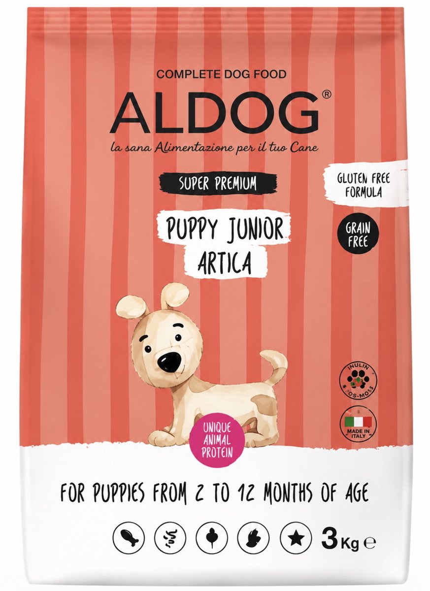 Aldog Puppy / Junior - Artica / Zalm - 3kg