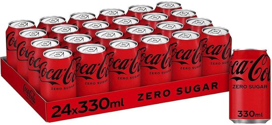 Tray Coca-Cola Zero - 24 x 330 ml