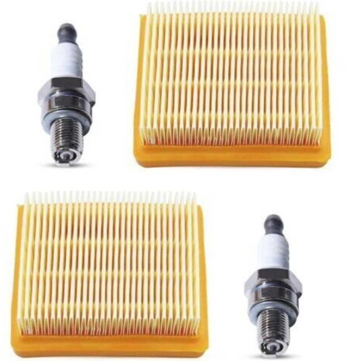 Tweedelig luchtfilter geschikt voor bougie, geschikt geschikt voor STIHL FS89 FS91 FS111 FS131 FS311 HT102 HT103 HT132 HT133 KM91 KM111 KM131 FC91 FC111 BT131 FR131