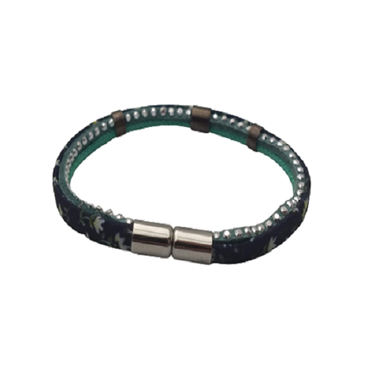 Magneetarmband-Teen Blue flower