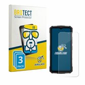 Screenprotector 3 Stuks voor Doogee Fire 7 Pro Beschermglas transparant