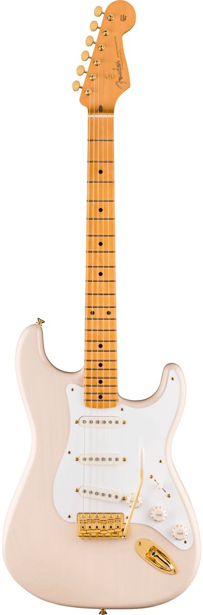 Fender Limited Edition Vintera III Late '50s Stratocaster White Blonde - ST-Style elektrische gitaar