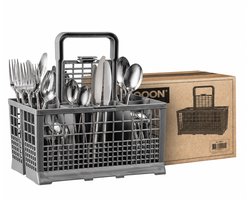 SQOON® Bestekmand Vaatwasser Universeel – Vervanging voor IKEA, Whirlpool, AEG, Bosch, Siemens – 240x135x125 mm – Sterke Kwaliteit