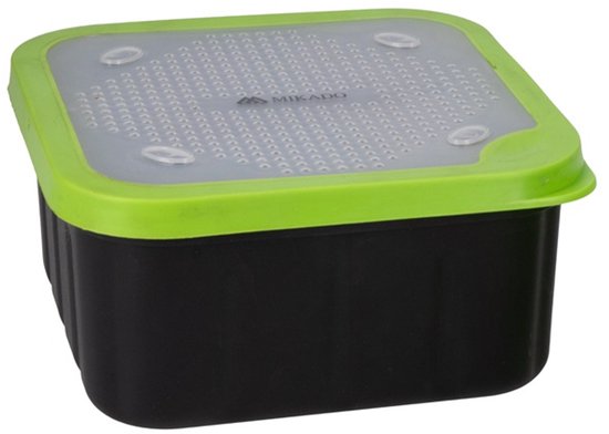 Mikado Pelletbox 1.5L met Zeef - Aasdoos Karper - Voerdoos Pellets van Mikado — afbeelding 3