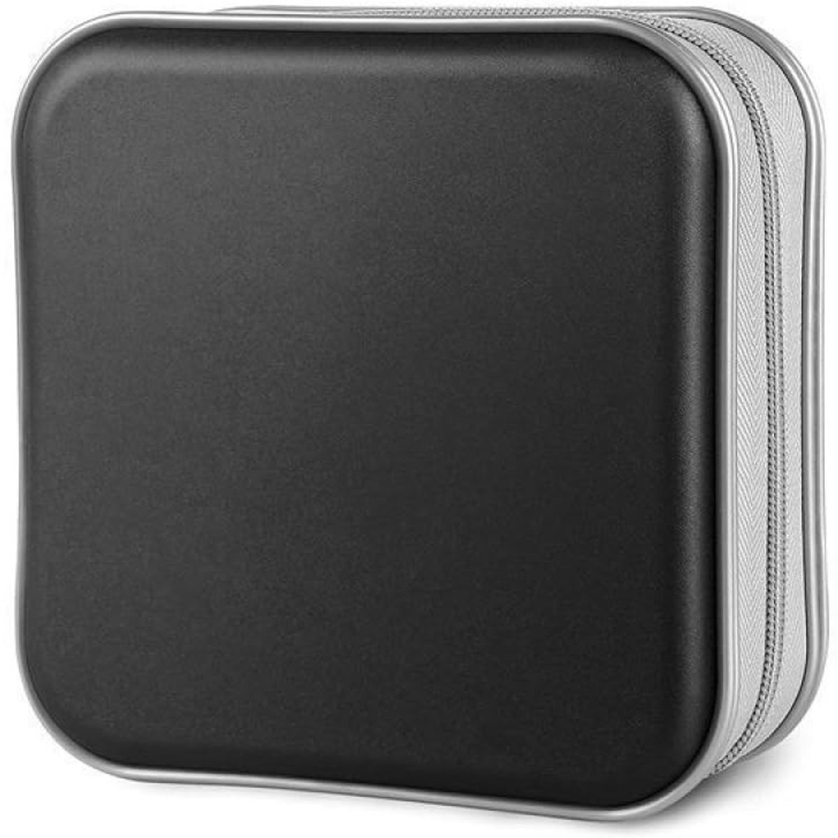 aladdien - CD-tas - CD-opbergtas - Compact en stijlvol - Zwart - Voor 40 schijven - Ideaal voor thuis en auto